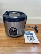 Aroma 20-Cup Digital Rice Cooker & Food Steamer ARC-150SB