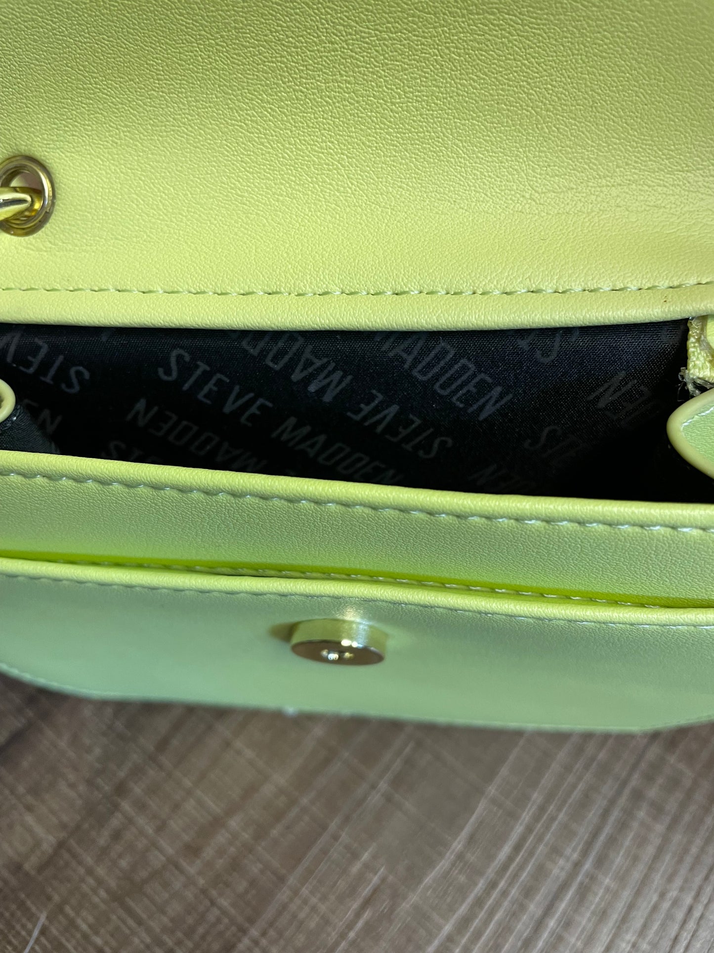 Steve Madden Lemon Yellow Wristlet Wallet