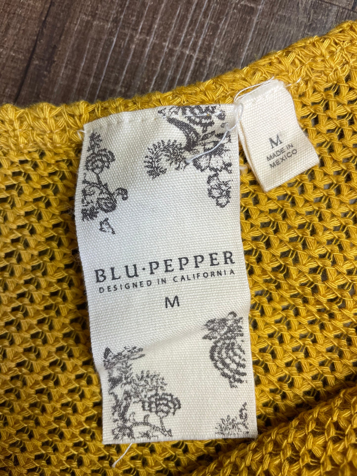 Blu Pepper Cropped Sweater (M)