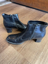 Franco Sarto Black Women's Bootie (7.5M)