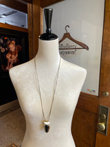 J.Crew Art Deco Geometric Necklace - BinxBerry Consignment