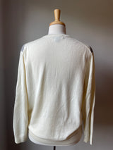 Roundtree & Yorke Argyle Merino Wool Men's Sweater (L)