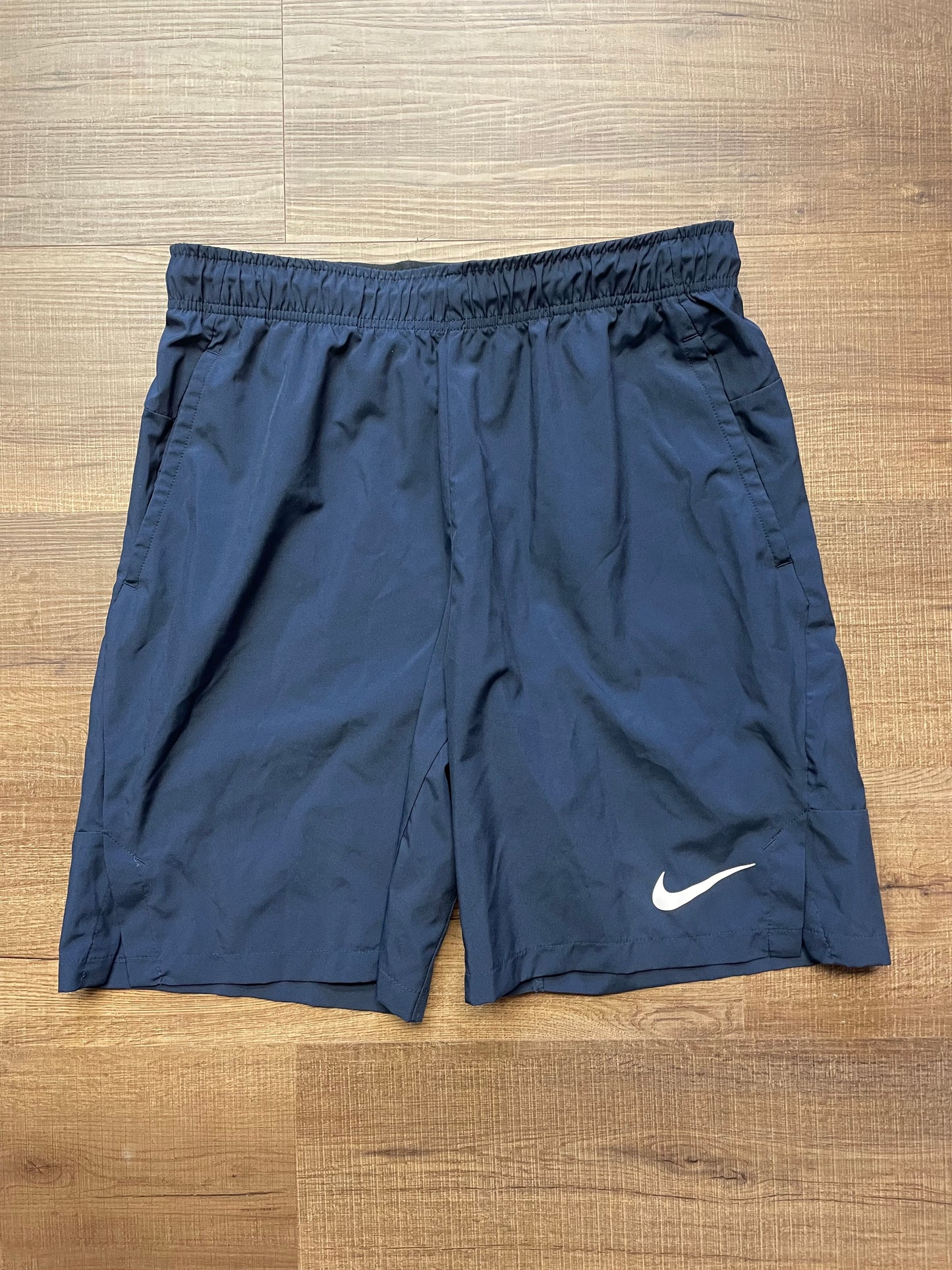 Nike DriFIT Navy Men's Shorts with Pockets (M)