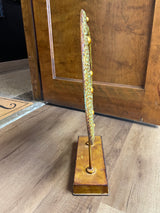 Triple Moon Modern Metal Art Sculpture