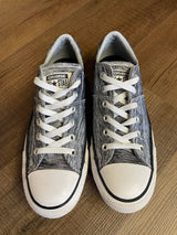 Converse All Star Women's Heathered Gray Sneakers (9)