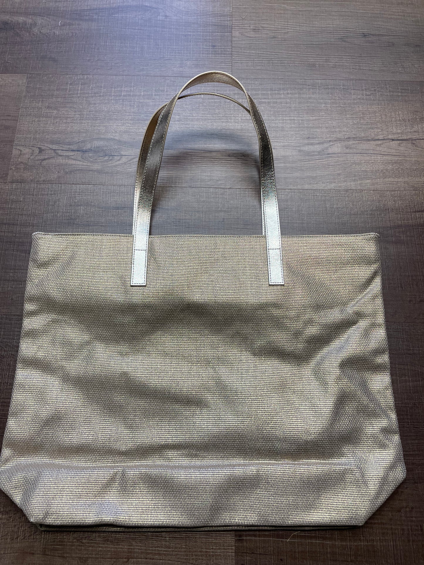 Michael Kors Gold Canvas Tote