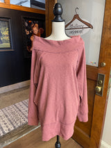 Annabelle Swoop Shoulder Knit Top (L)