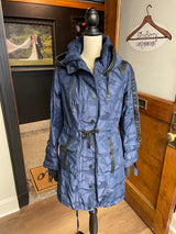 Blanc Noir Women's Camo Hooded Anorak Grenadier Rain Jacket (M)