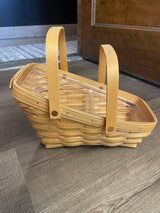 Longaberger Medium Vegetable Basket & Protector
