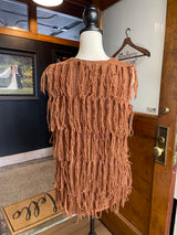 Est 1946 Fringe Knit Women's Vest (S)