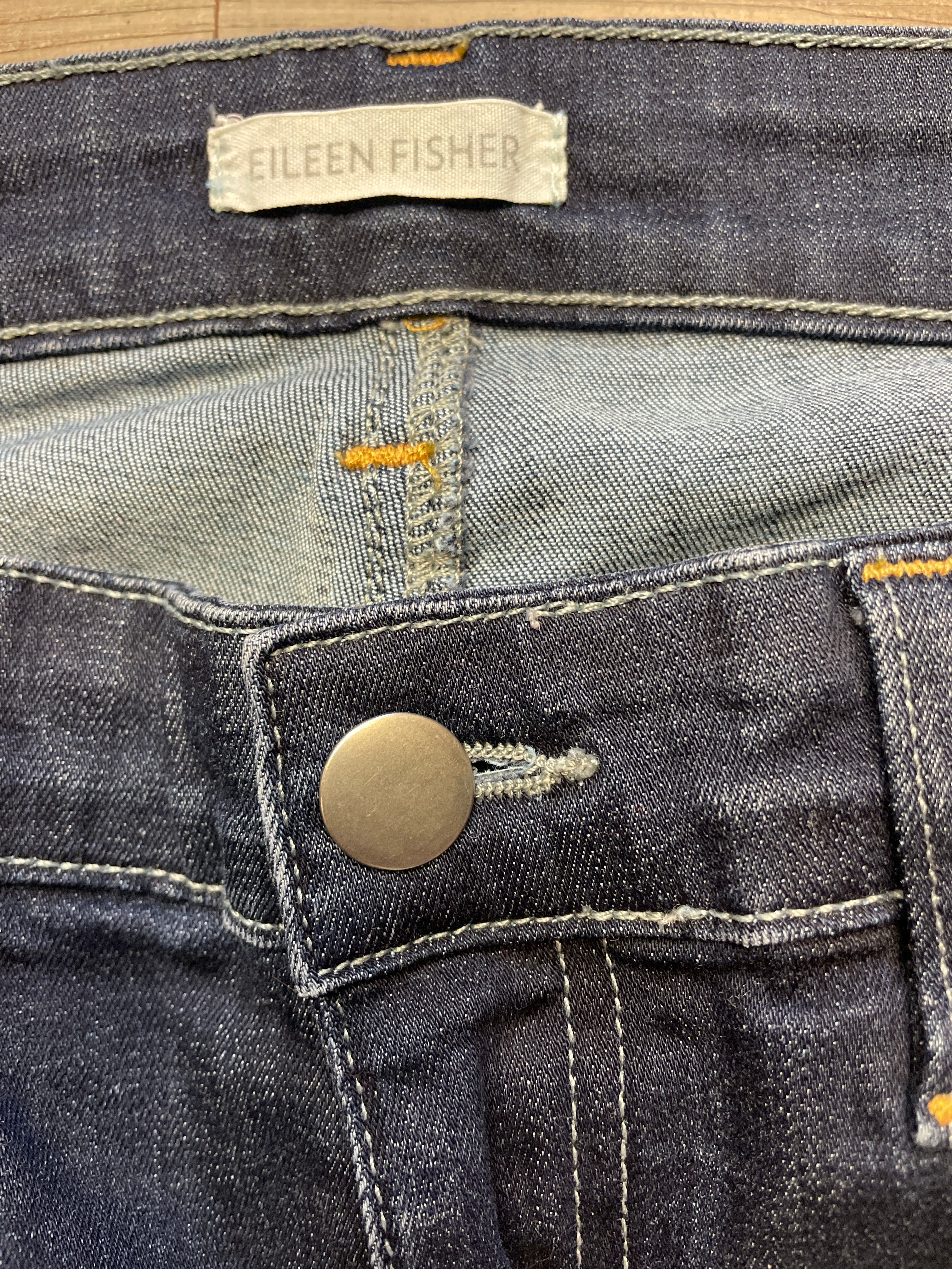 Eileen Fisher Women's Straight Leg Jeans (8)