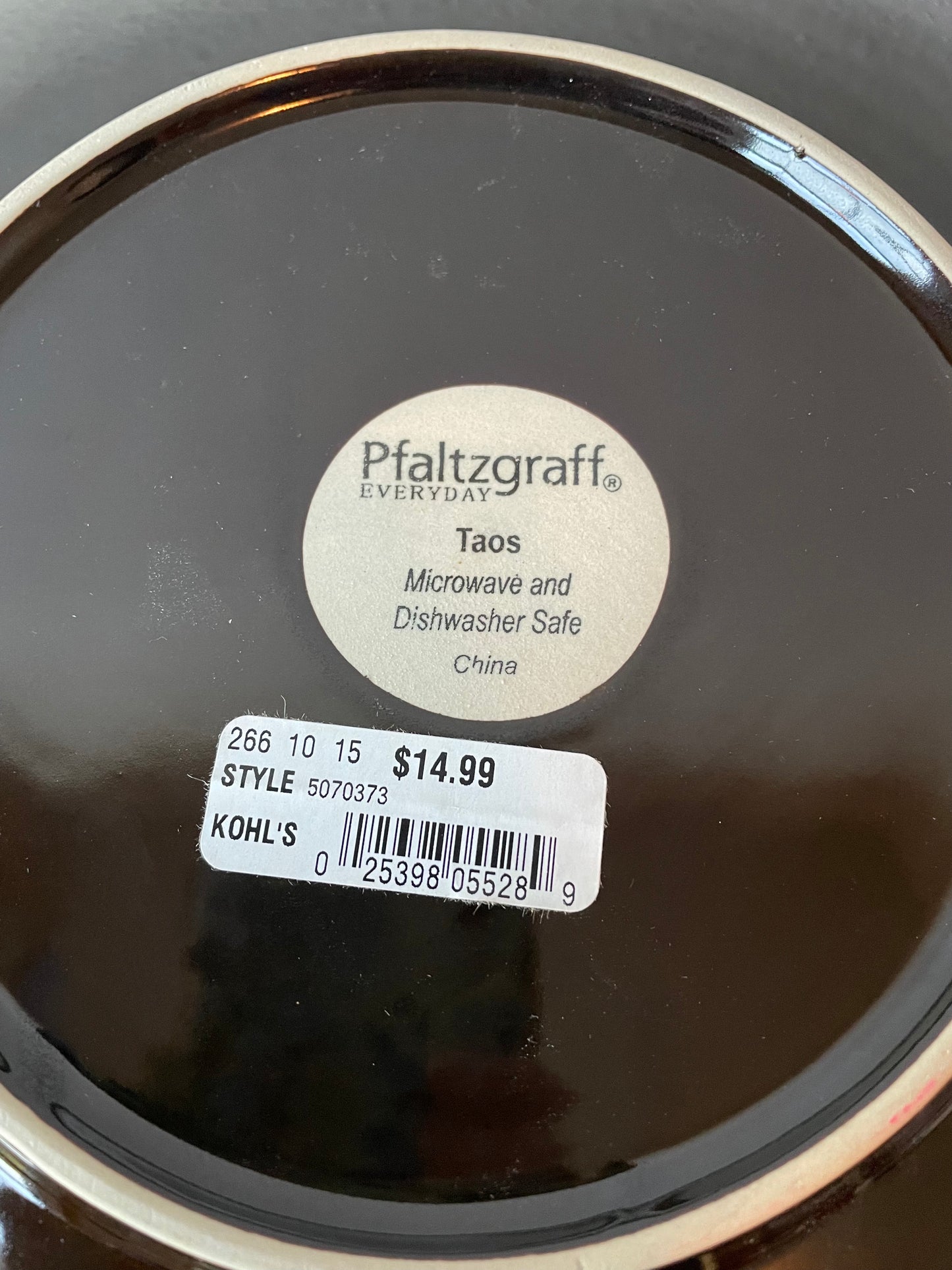 Pfaltzgraff Everyday Taos 9.25" Salad Plate (set of 3)