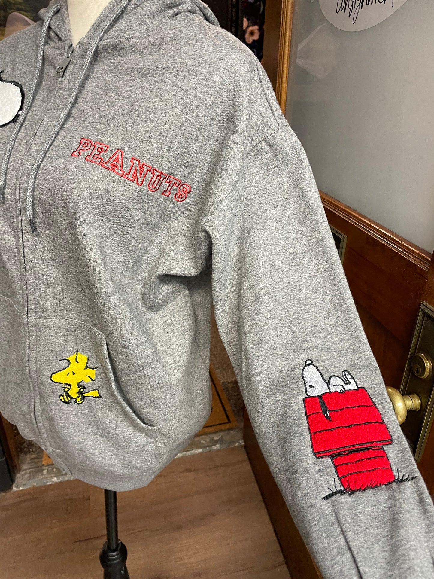 Peanuts Full Zip Hoodie (L)