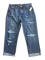 Old Navy Women's NWT High Rise Slouchy Straight Ankle Jeans (8)
