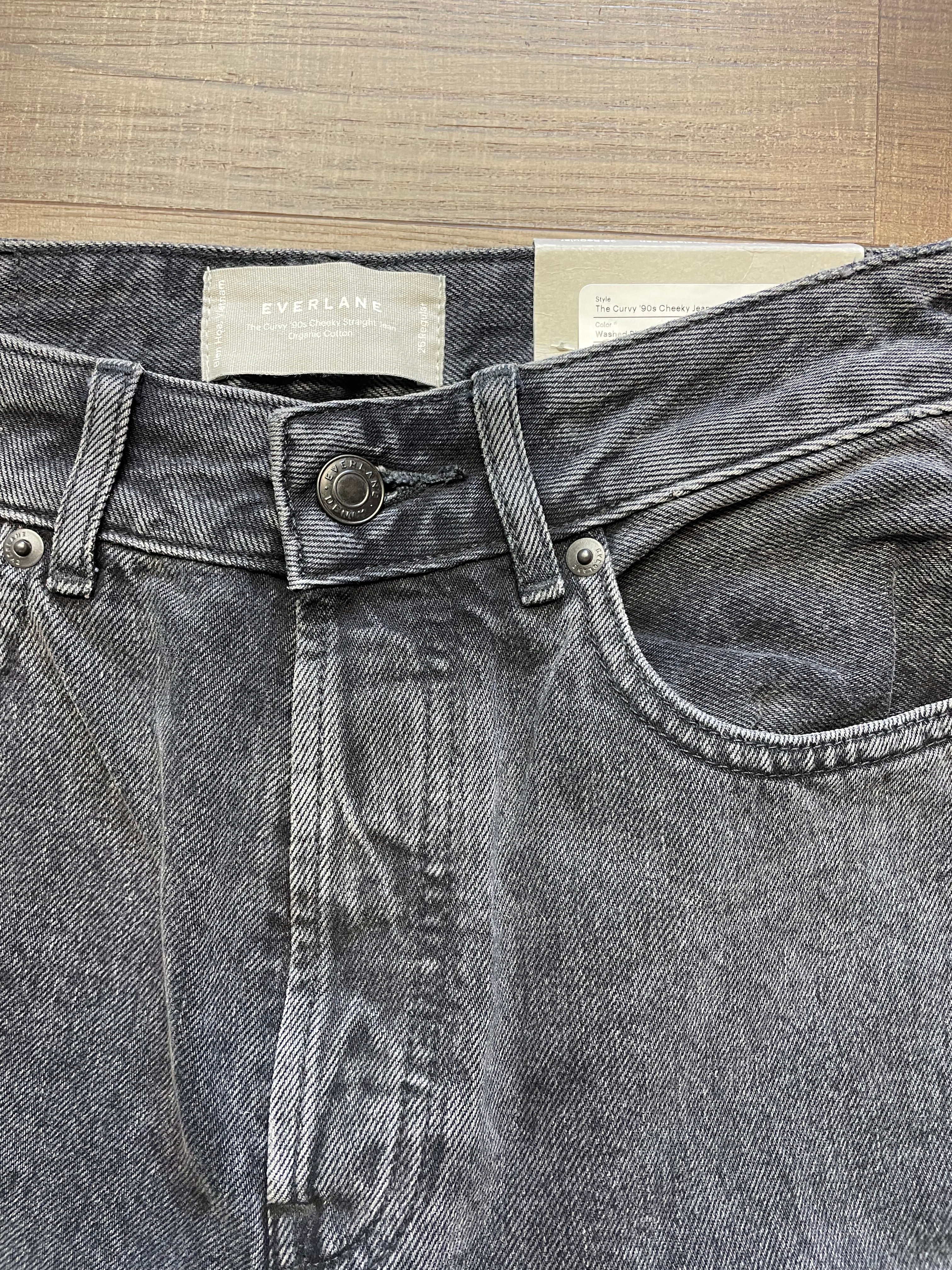 Everlane The Curvy 90's Cheeky Straight Jeans (26)