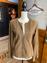 Eddie Rodriguez 100% Leather Blazer (M)