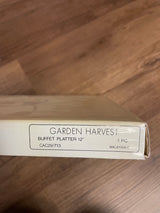 Mikasa Garden Harvest 12" Buffet Platter (NIB)
