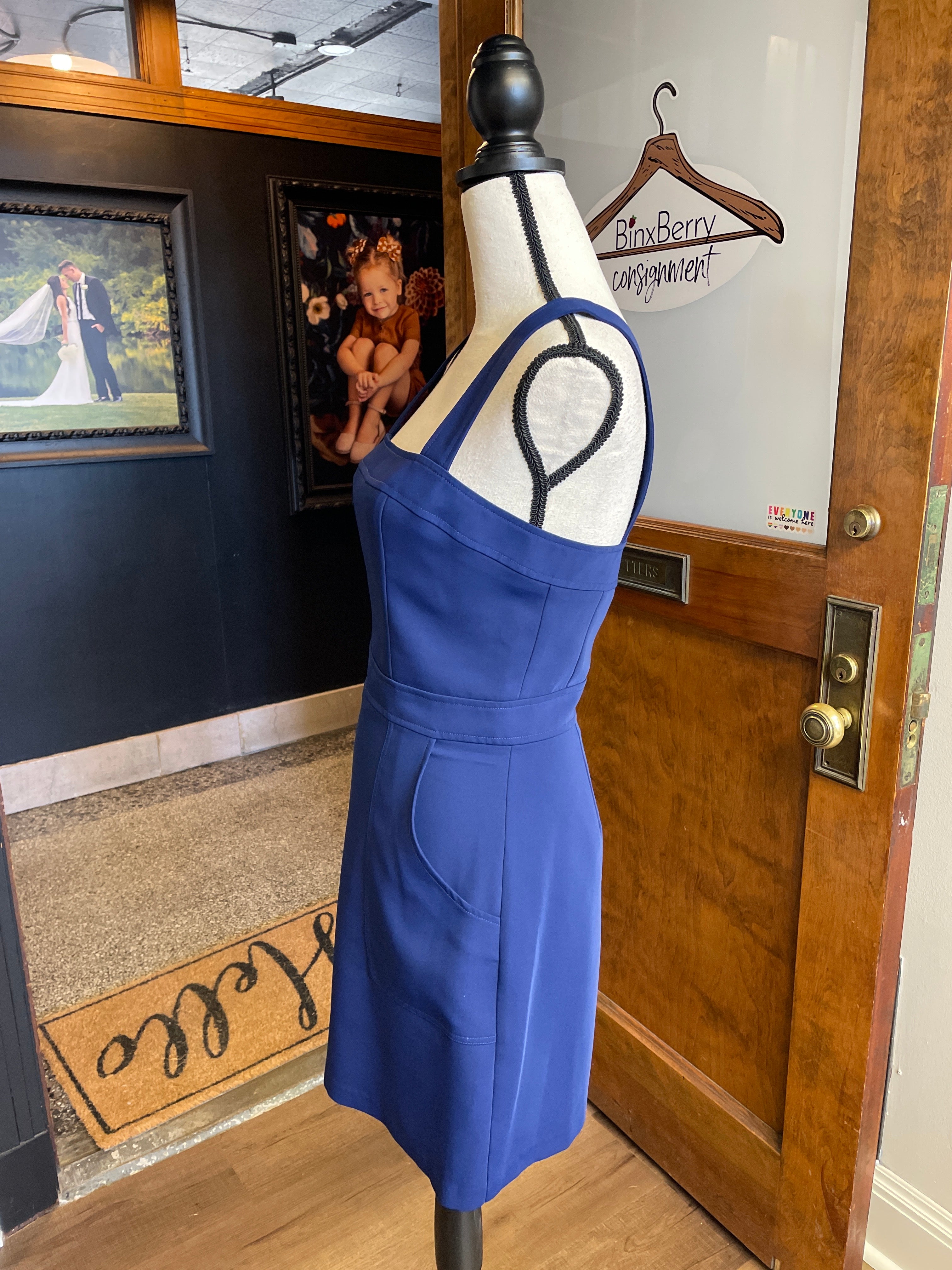 Amanda Uprichard Midi Length Apron Dress (S)