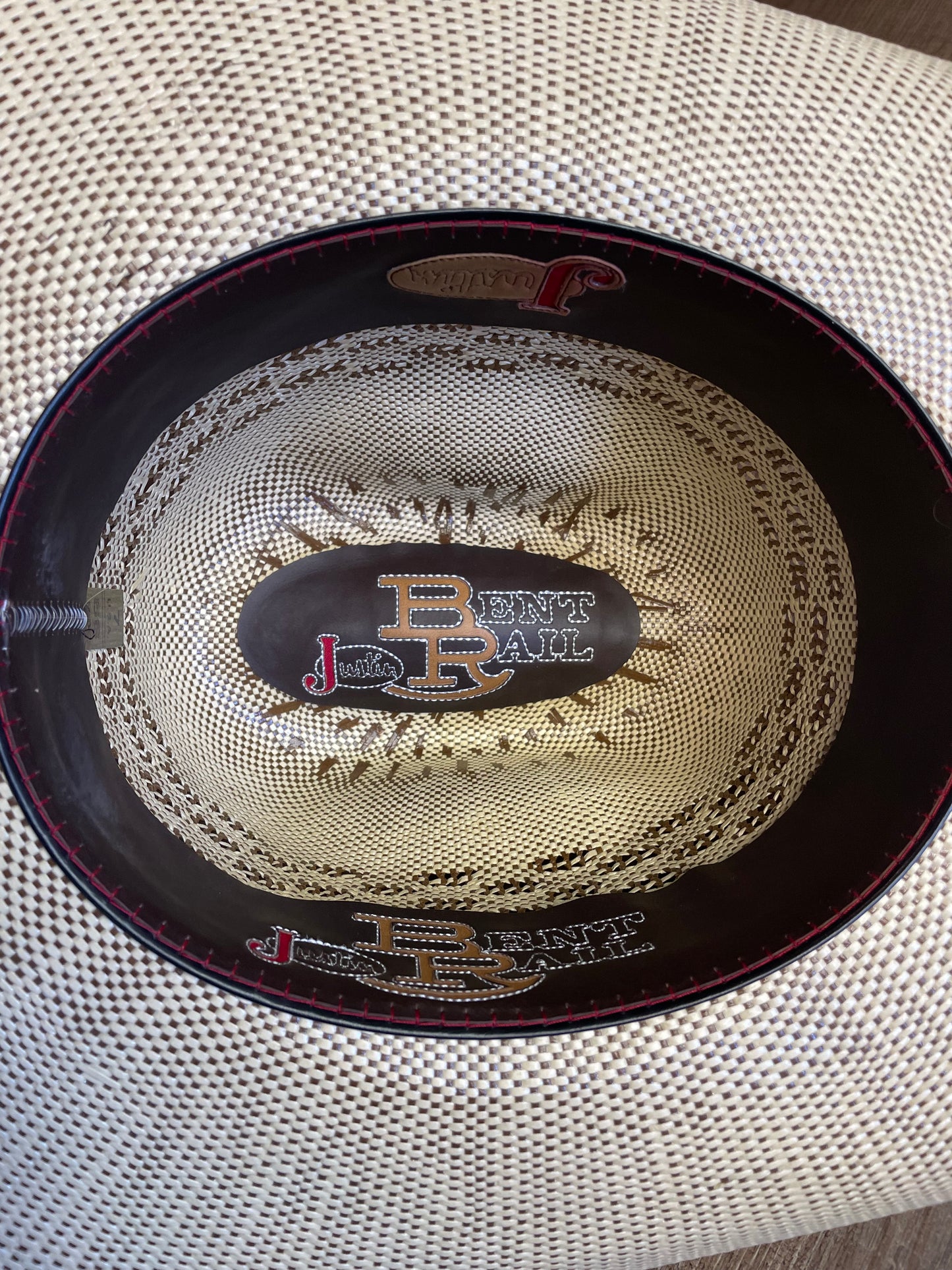 Justin Bent Rail Hard Straw Cowboy Hat (7)