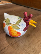 Vintage CBK LTD 2002 Ceramic Hand Painted Chicken