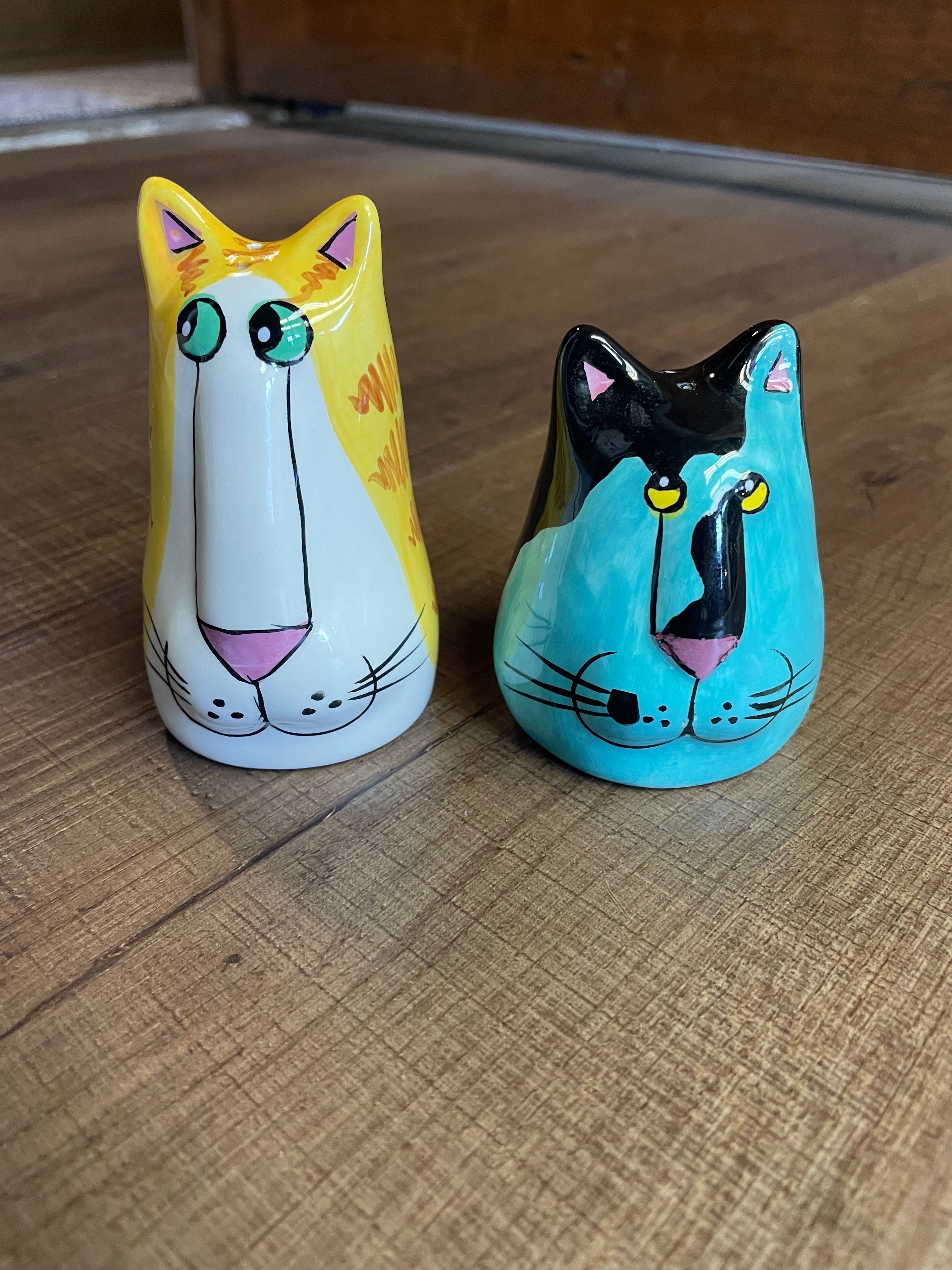 Cat Salt & Pepper Shakers