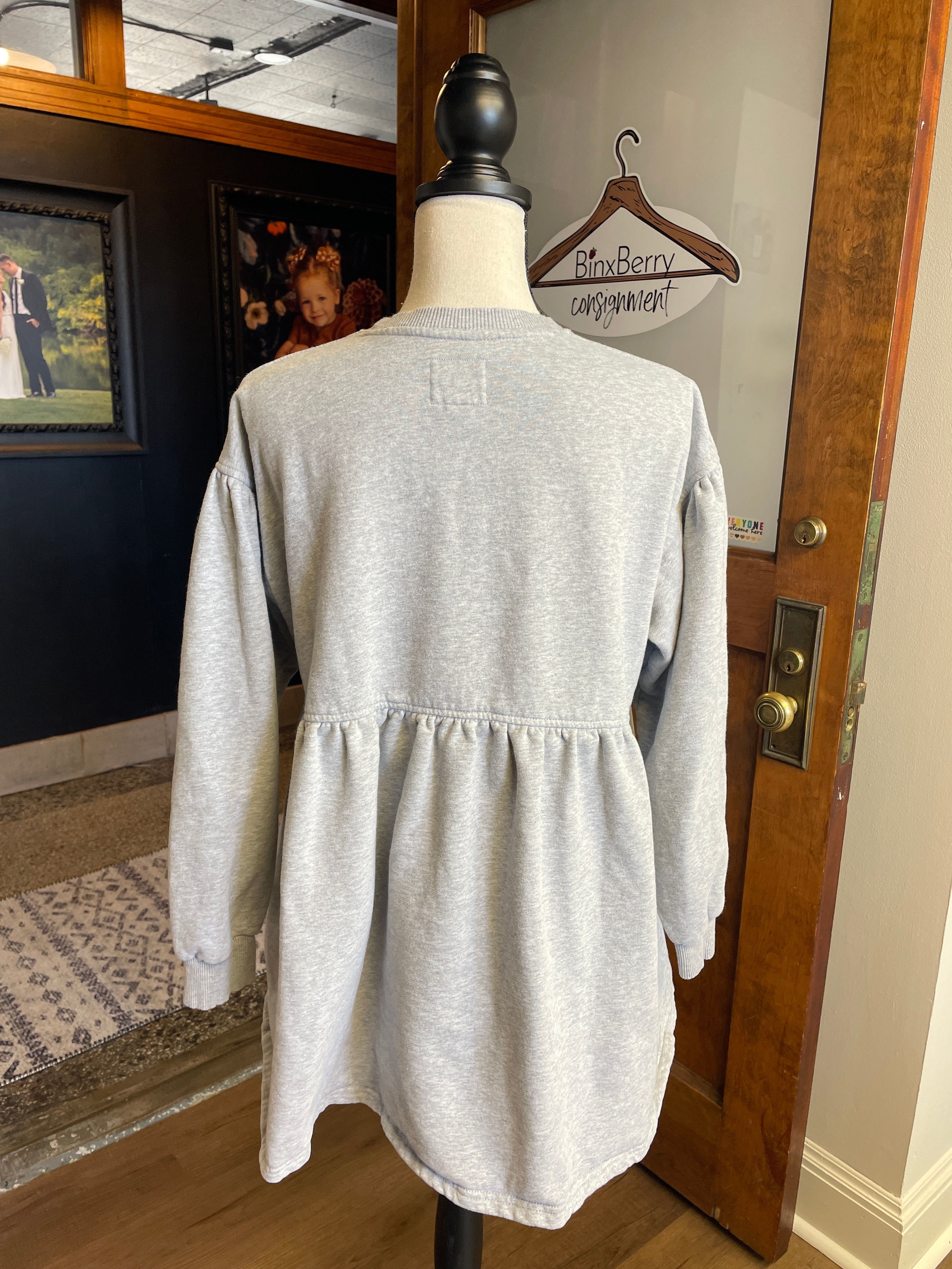 American Eagle Baby Doll Sweatshirt Dress (S)