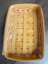 Longaberger Pottery Woven Traditions 9x13 Dish & Basket