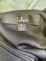 Lulus Dancing to the Music Sequin Wide-Leg Jumpsuit (S)