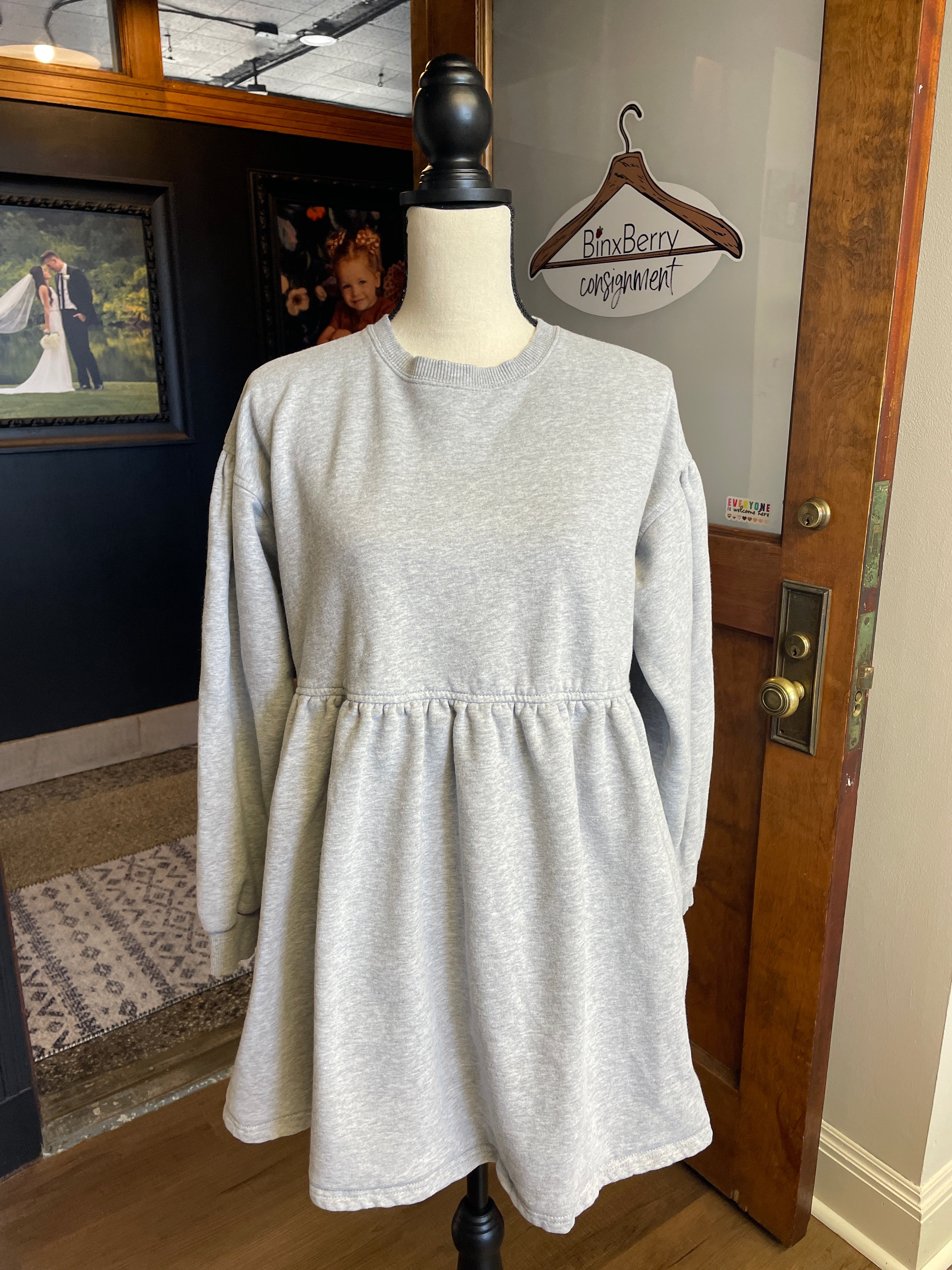 American Eagle Baby Doll Sweatshirt Dress (S)