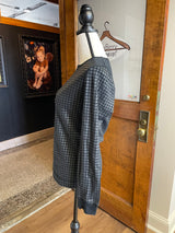 LRL Ralph Lauren Houndstooth Long Sleeved Top (M)