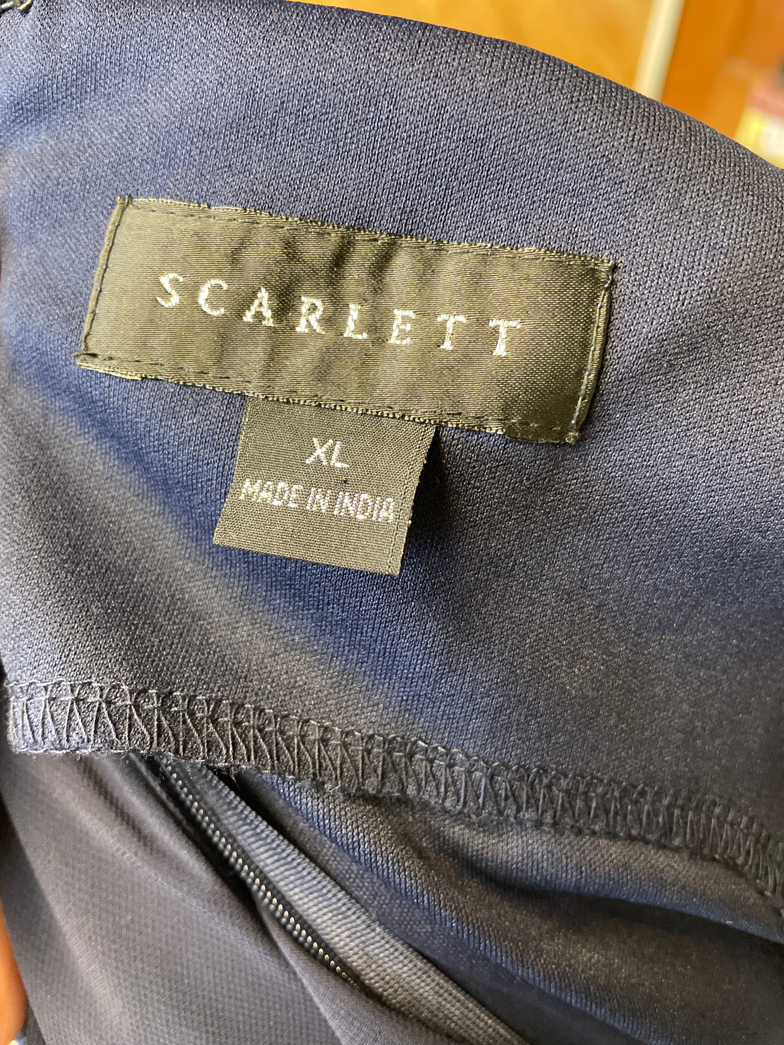 Scarlett Formal Jumper with Sheer Top (XL)