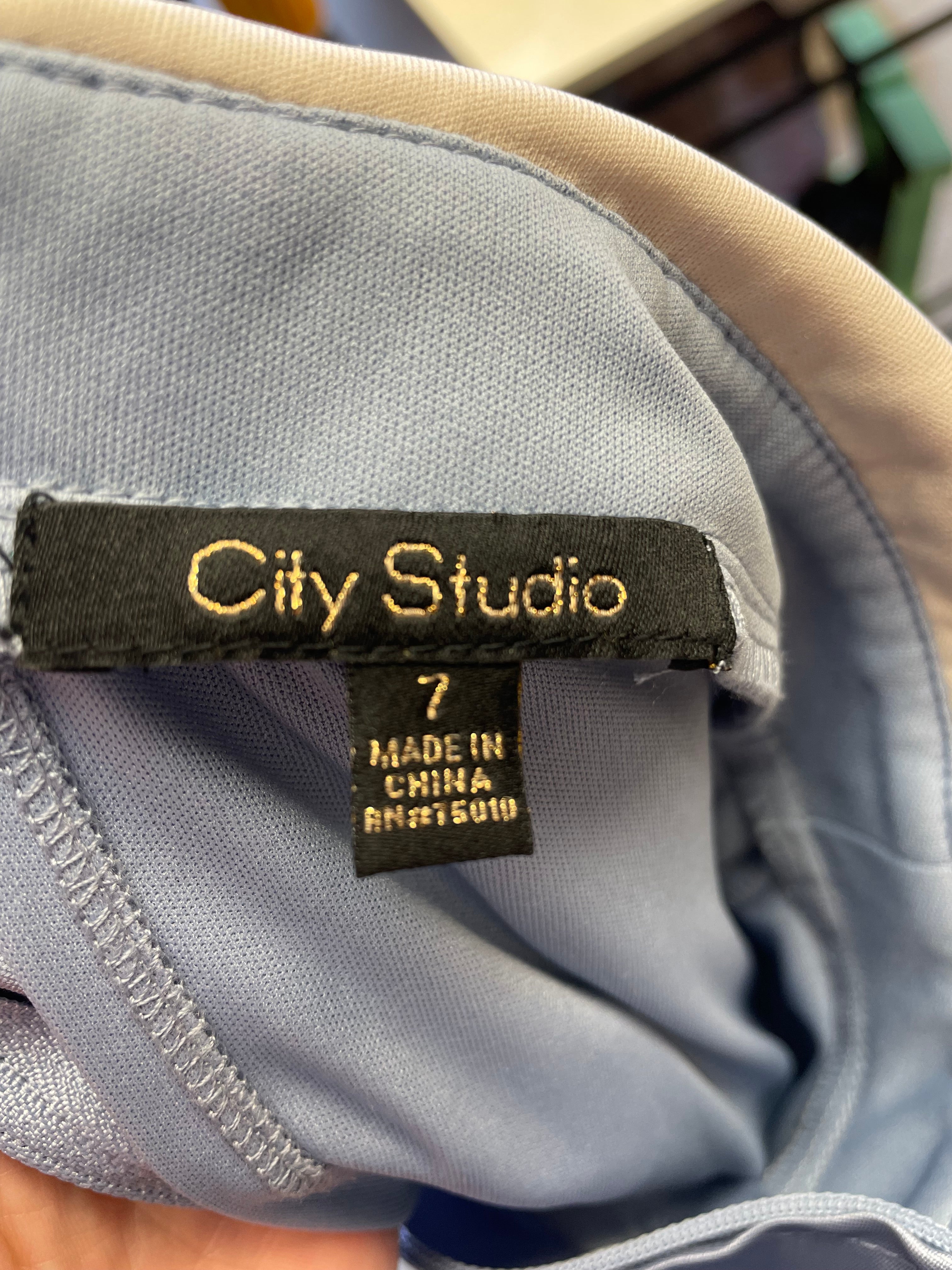 City Studio Sequin and Satin Mini Dress (7)