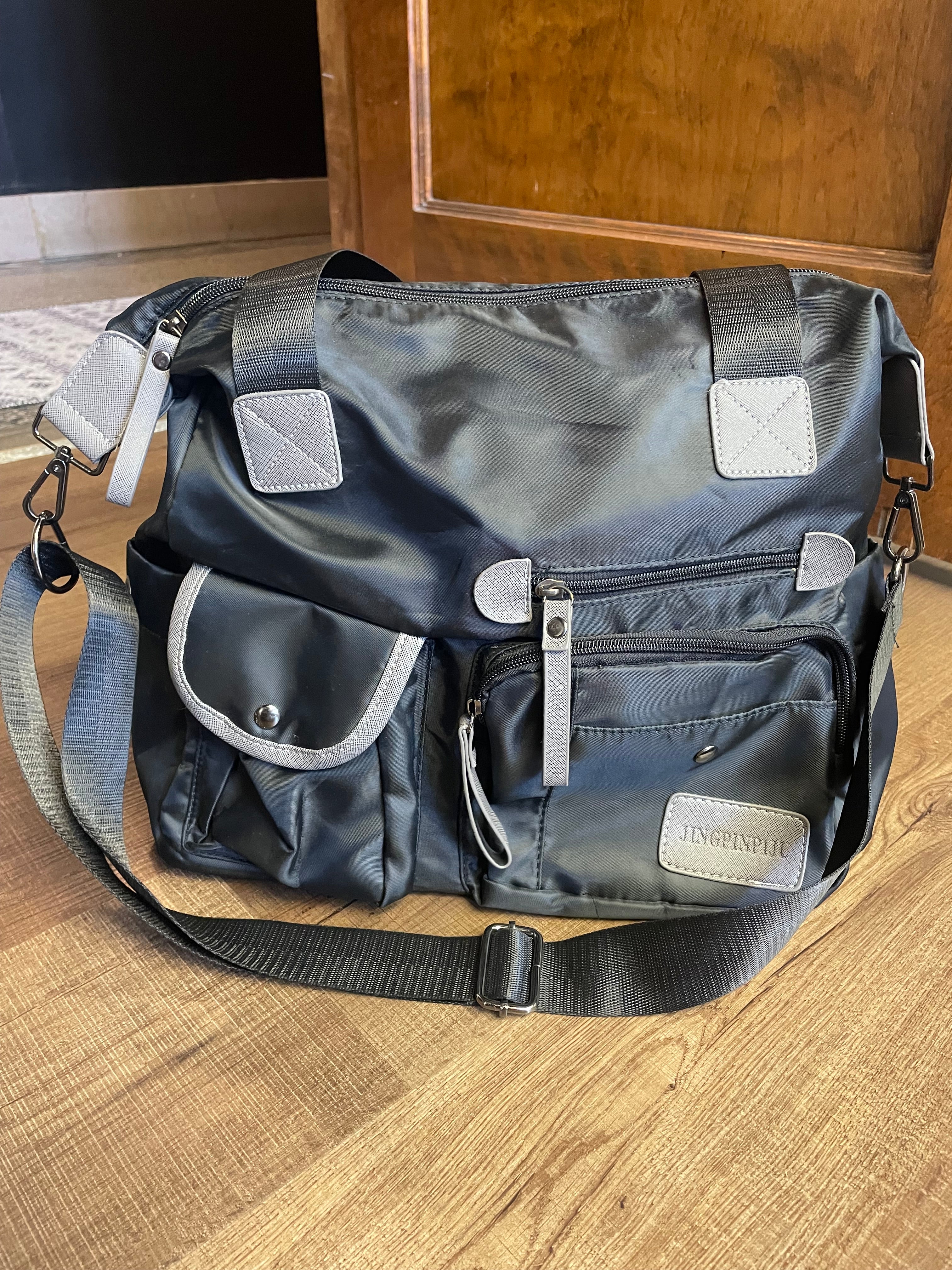 JingPinPiju Nylon Crossbody Bag