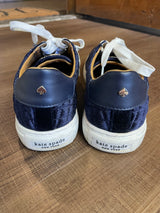 Kate Spade Blue Velvet Fleet Quilted Women's Sneakers (6B)