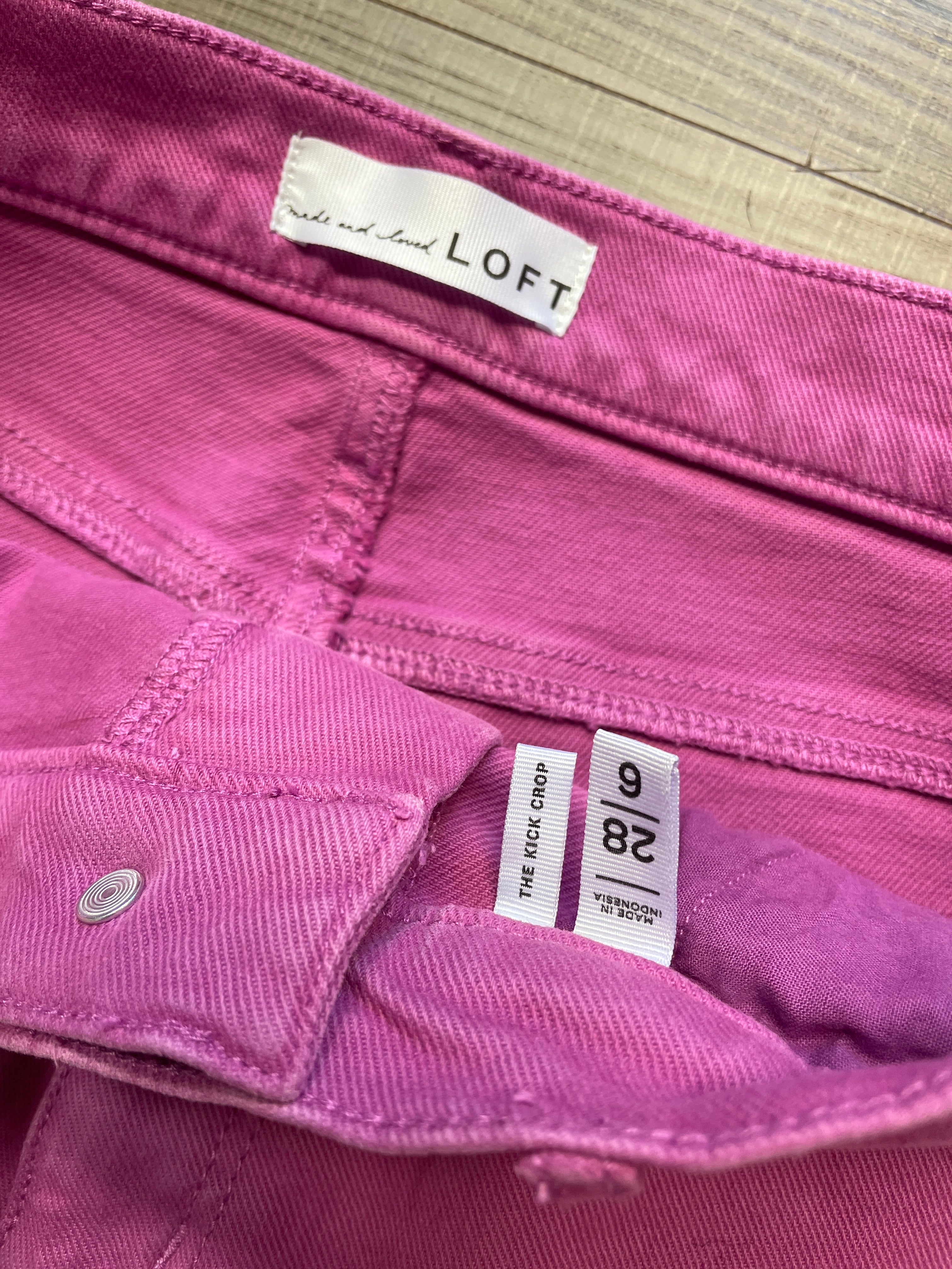 Loft The Kick Crop Jeans (6)