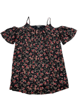 French Connection Peep Sleeve Floral Mini Dress (S)