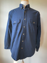 North Crest Navy Men's Button Down (M)