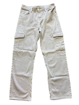 Edgely Relaxed Boyfriend Straight Women's Pink Cargo Jeans (8)