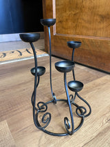 Round Iron Candelabra