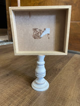 Live a Simple Life Pedestal Sign