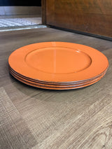 Set of 6 Plastic Charger Plates