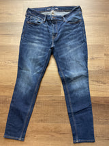 Old Navy Mid Rise Rockstar Super Skinny Jeans (14 Short)