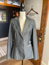 NEVA Women's Pinstripe Blazer (7)