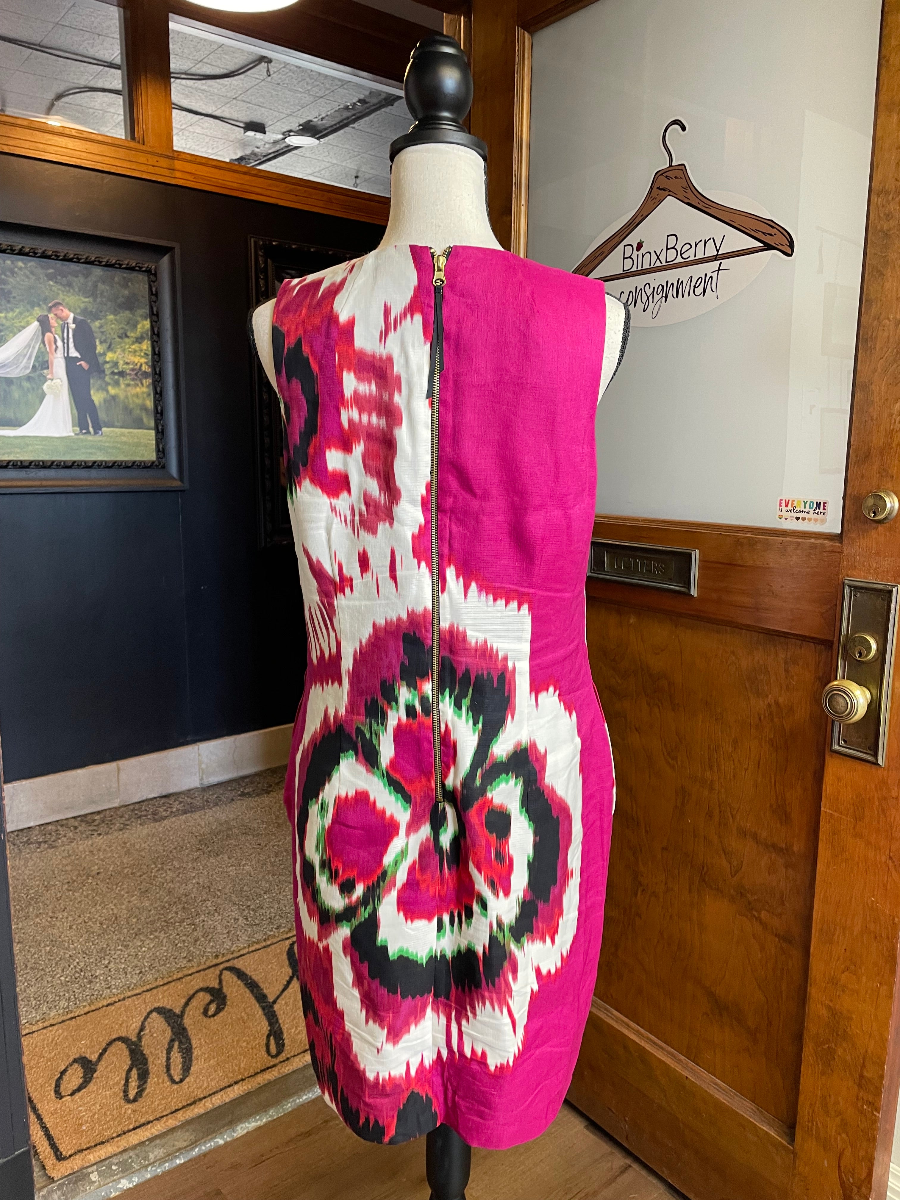 Taylor Silk & Linen Sleeveless Dress (12)