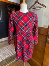 H&M Girls NWT Plaid Holiday Dress (6X/7)