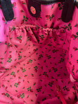 Betsey Johnson Fee Fi Faux Cheetah Print Tote