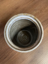 Glazed and Painted Handmade Clay Vase