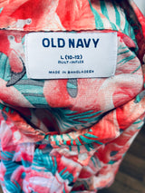 Old Navy Short Sleeved Button Down (YL)