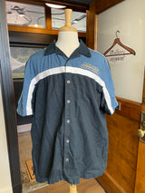 Harley Davidson Men's Short Sleeved Button Down (2XL)