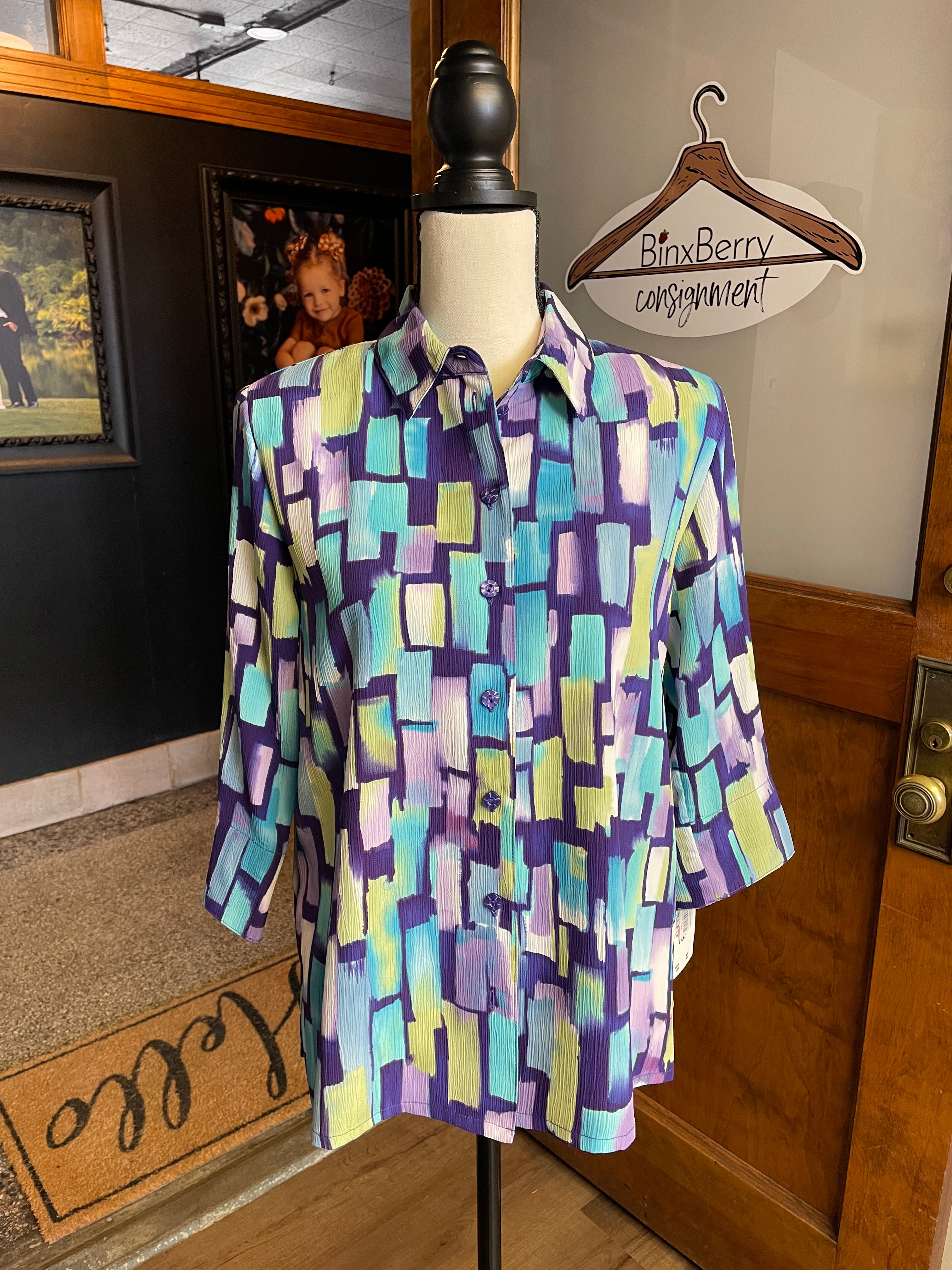 Allison Daley Petite Blouse (12P)